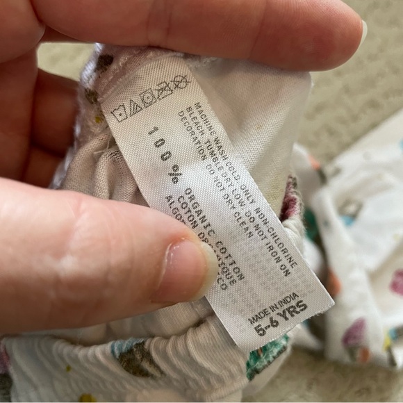 Nola Tawk Snowcone Pajama Bottoms Size 5-6 Years - Picture 3 of 3